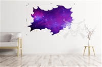 Wall/Ceiling Decal/Sticker Stars Pink/Purple