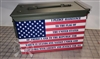 American Flag Pledge of Allegiance Ammo Can Box Wrap Set