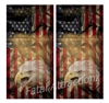 Distressed Flag Eagle We the People Cornhole Cover Wrap