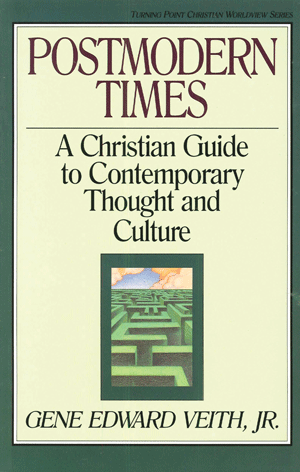 Post Modern Times ristian Guide to Contemporary Thought and Culture by G.E. Veith Jr
Gene Edward Veith, Jr. introduces the reader to the foundational assumptions of postmodernism, the prevailing philosophical construct in the intellectual community