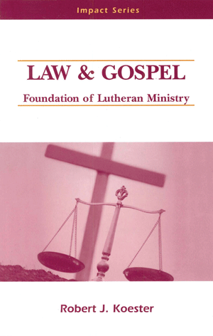 Law & Gospel: Foundation of Lutheran Ministry 
by R. Koester
"The book reaches far beyond vague generalities and deals pointedly with the nitty-gritty of 'Church Growth’s felt needs' and ‘Church Growth science.’ This is truly a book for this time.”