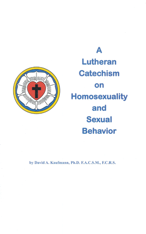 A Lutheran Catechism on Homosexuality
By David A. Kaufmann
Here in a concise catechism one can find the answers to questions about how the Lutheran church stands on the issue of homosexuality.