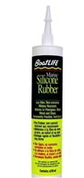 SEALANT, SILICONE RUBBER, BLACK, 10.6 OZ