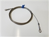 STAY, BACKSTAY WIRE ONLY FOR BACKSTAY TENSIONER