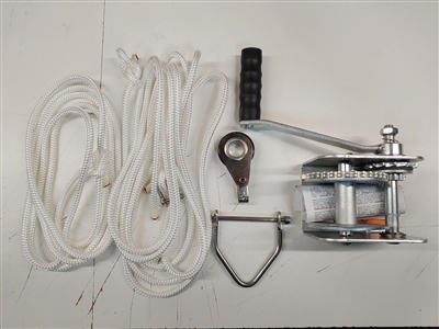 MAST RAISING SYSTEM, WINCH STYLE RETROFIT KIT