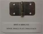 HINGE, SMALL FLAT, 2 HOLE