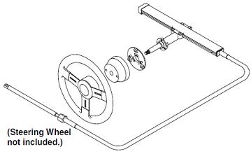 STEERING, RACK AND PINION,  8 FT SYSTEM