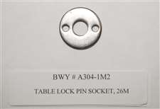 TABLE, LOCK PIN SOCKET, EARLY 26M