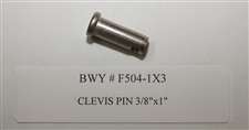 CLEVIS PIN, 3/8" X 1"