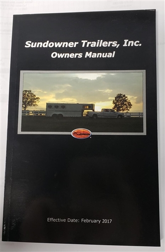 SUNDOWNER MANUAL