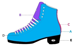 Riedell ColorLab Colors for the 336 Boots