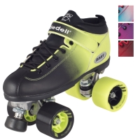 Dart Ombre' Speed Roller Skates in Pink and Blue, Pink and Purple, Red and Black or Green and Black