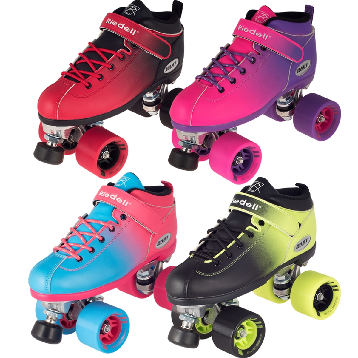 Riedell Dart Ombre' Speed Skates | Connie's Skate Place
