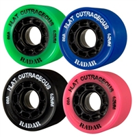 Flat Outrageous Derby Wheels (set of 8)