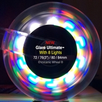 Glare Ultimate Inline Light-up Wheels (Set of 2)