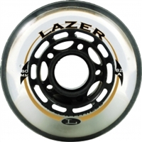 Lazer Recreational Inline Wheels (Set of 8)