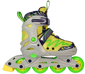 Lemon Twist Adjustable Inline Skates