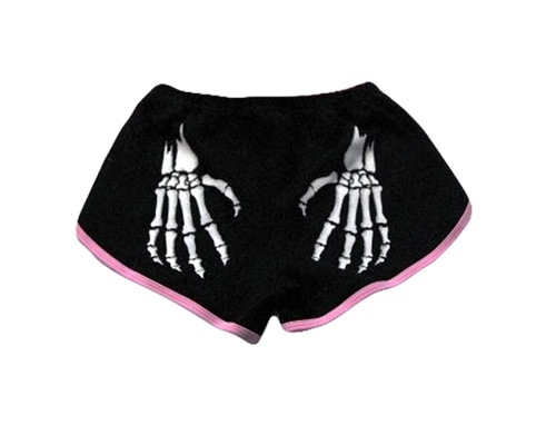 Rollerbones Derby Booty Shorts | Connie's Skate Place