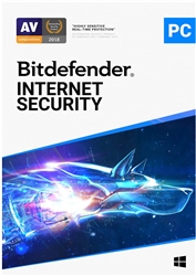 Bitdefender Internet Security 2024 3 User 1 Year Licence