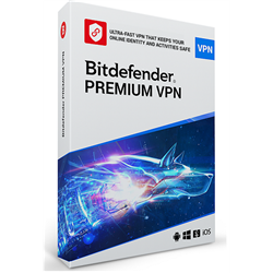 Bitdefender Premium Unlimited VPN  2024 10 Devices 1 Year Licence