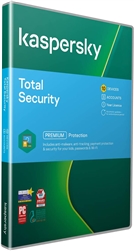 Kaspersky Total Security 2024 10 Devices 1 Year Antivirus, Secure VPN and Password Manager PC/Mac/Android UK Box