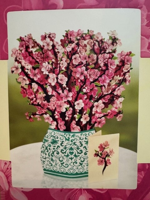 Cherry Blossom - Life-Sized Pop-Up Flower Bouquet