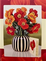 French Poppies-Life-Sized Pop-Up Flower Bouquet