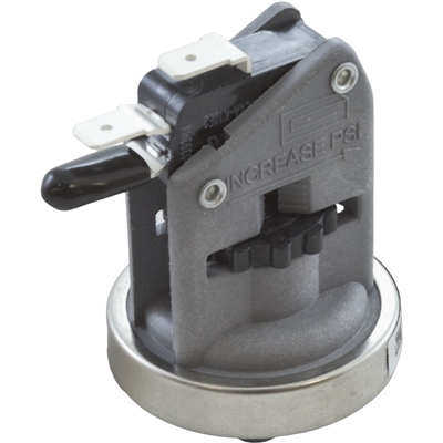 Pressure Switch adjustable for spa heaters 1/8"NPT Thread 6 amp rating by Len Gordon 800140-3