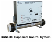BCS6000-U Baptismal Control & Heater BCS-6000-U Hydroquip Baptistry Heater 5.5kW
