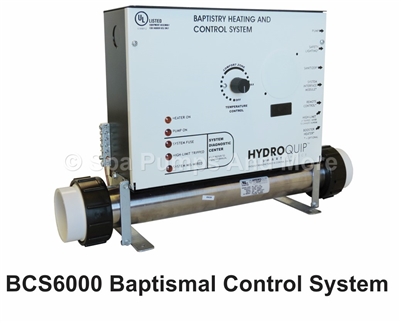 BCS6000-U Baptismal Control & Heater BCS-6000-U Hydroquip Baptistry Heater 5.5kW