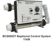 BCS-6005T, BCS6005T, BCS6005T-U Baptismal Control with 11kW Heater BCS-6005T-U 11kW Hydroquip Baptistry Heater with Timer