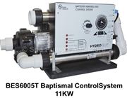 BES6005T Baptismal Equipment System BES-6005T 11kW Hydroquip Baptistry Heater Complete with Timer