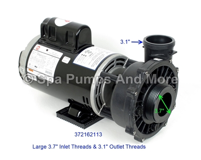 Waterway Spa Pump 3711621-13 371162113 PF-40-1N22C PF401N22C, PF-40-1N22M, 3711621-0386