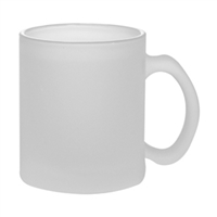 10 oz. Frosted Glass Mug - Orca