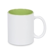 11 oz Two Tone Colored Mug - Light Green