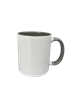 11 oz. Inner/handle Gray Orca Mugs