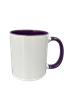 11 oz. Ceramic Mug - Inner/Handle - Purple - Orca