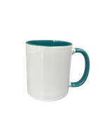 11 oz. Ceramic Mug - Inner/Handle - Cobalt Blue - Orca