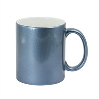 11 oz. Sparkle Mug - Light Blue