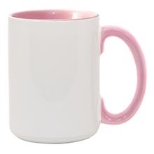 15 oz. Inner/Handle Pink Orca Mugs