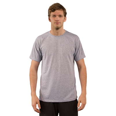 Vapor Apparel Polyester Sublimation T-Shirt Ash