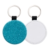 Fashion Sparkle Keychain - Blue Circle (PU)