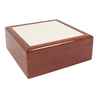 Jewelry Box - Oak 4" X 4" tile