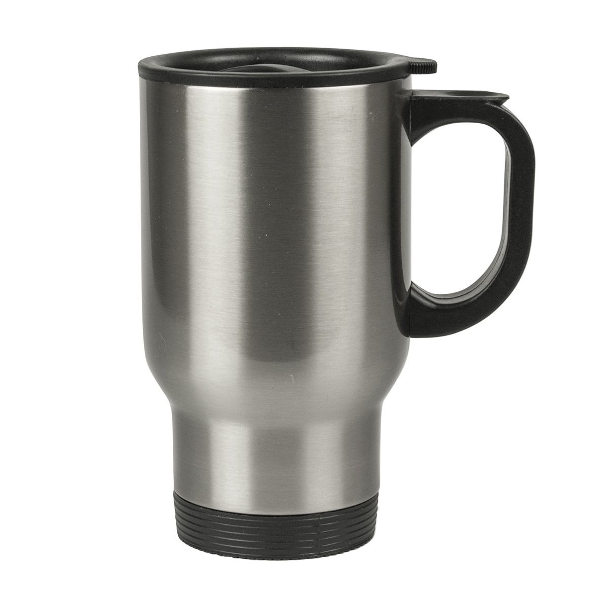 Logo stainless steel travel cup in silver - Balenciaga