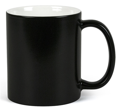 11oz. Color Changing Mug - Black - Matte