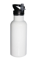 600 ml - Stainless Steel Sports Bottle White - Orca