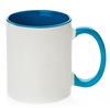 11 oz. Inner/Handle Light Blue Orca Mugs
