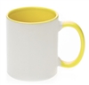 11 oz. Inner/Handle Yellow Orca Mugs