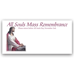 All Souls Mass Remembrance Offering Envelope