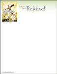 Easter "Rejoice" Letterhead